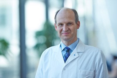 Professor Dr. med. Volker Schächinger, Direktor der Medizinischen Klinik I (Kardiologie)